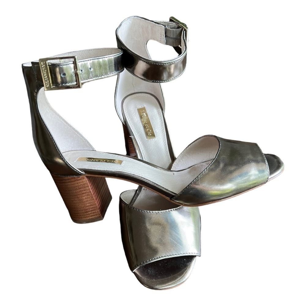 Louise et Cie KARINA sandals size 7.5 metallic gold/bronze